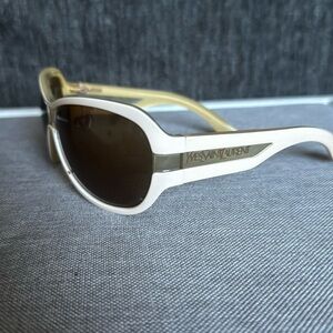 Vintage Yves Saint Laurent Sunglasses, Tan & Brown